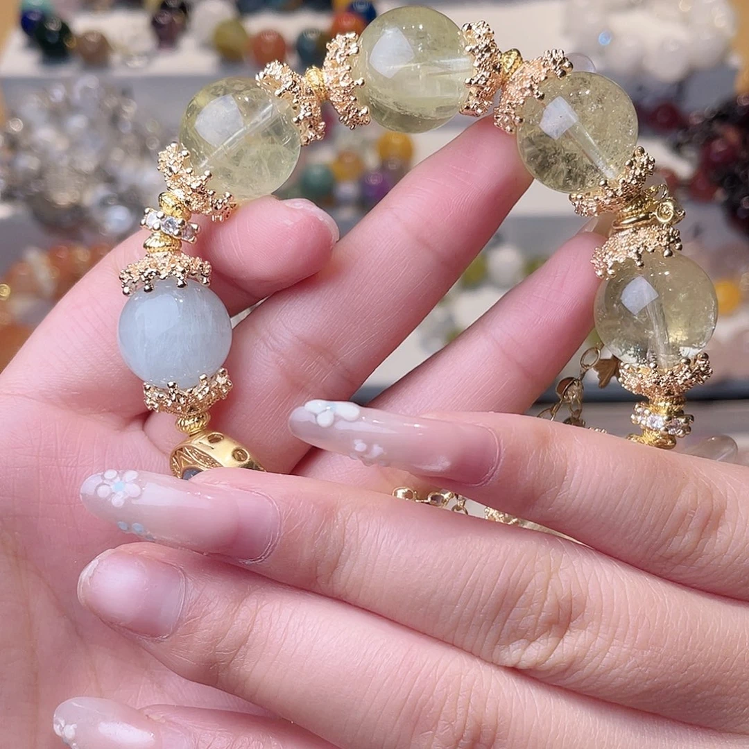 水晶手链合金半****念尺寸