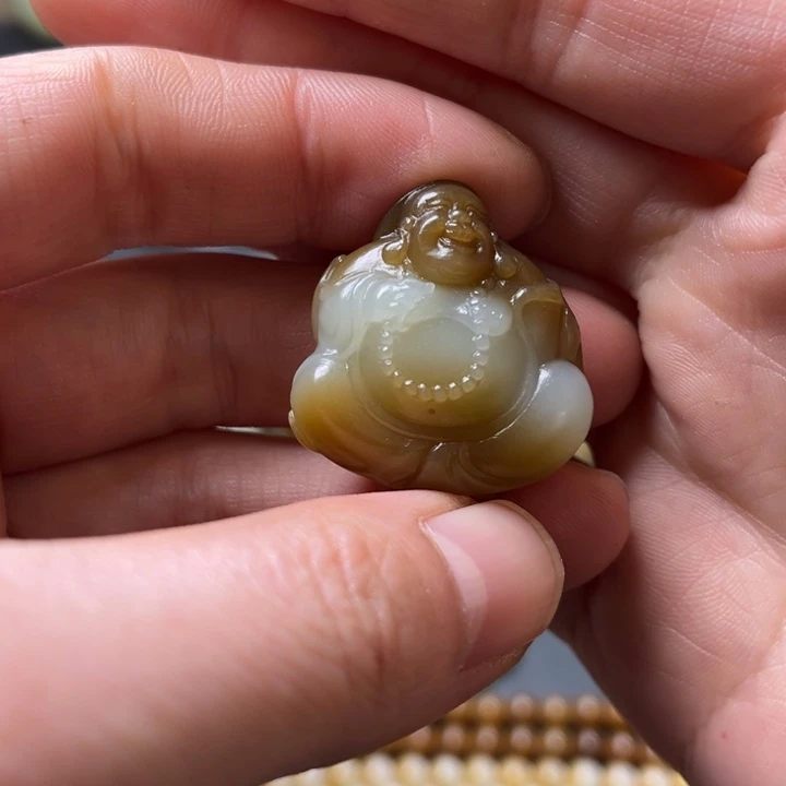和田玉（糖玉）未镶嵌颈饰