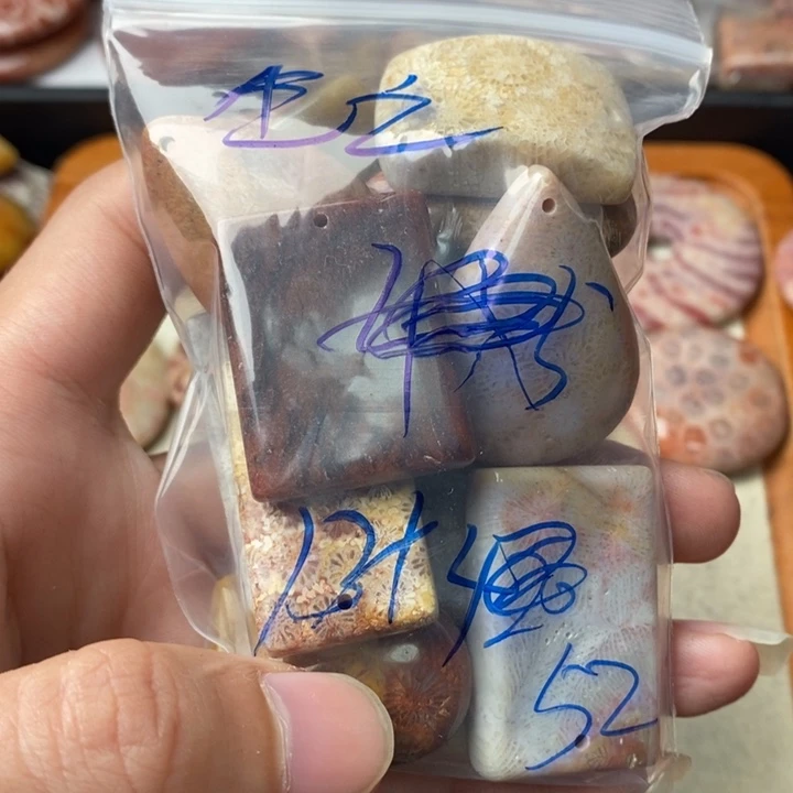 硅化玉颈饰未镶嵌生**愿