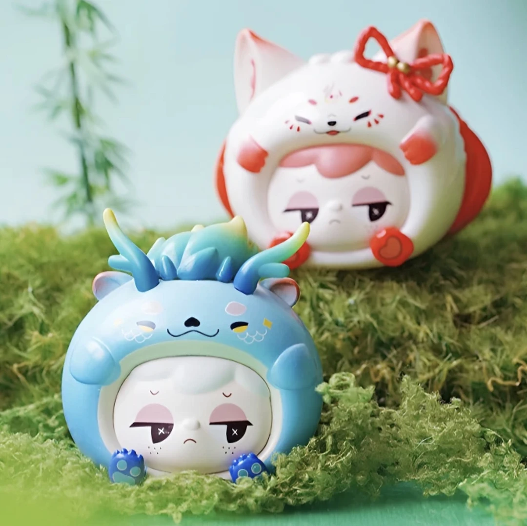 【默认代拆】祝欧萌粒系列正版现货萌粒动物明星萌粒盲盒手办潮玩