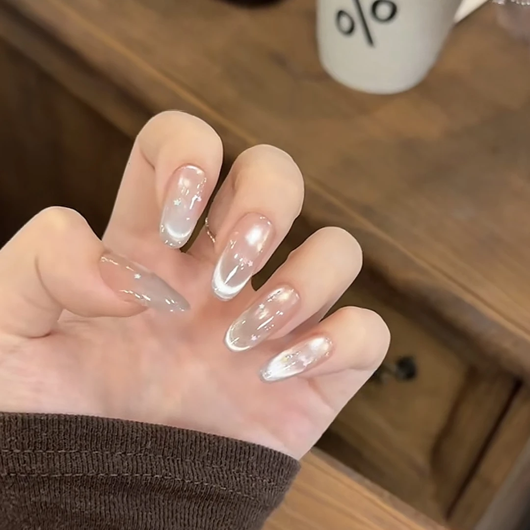 【星河碎钻】小末汀显白细闪纯欲气质简约温柔穿戴甲