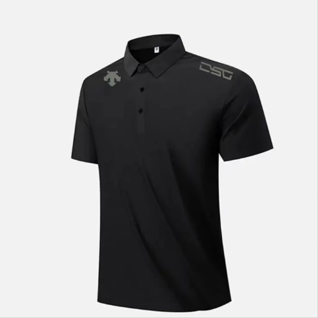 D[撤柜正品]专属 2025年夏季男士速干户外休闲半袖翻领POLO衫