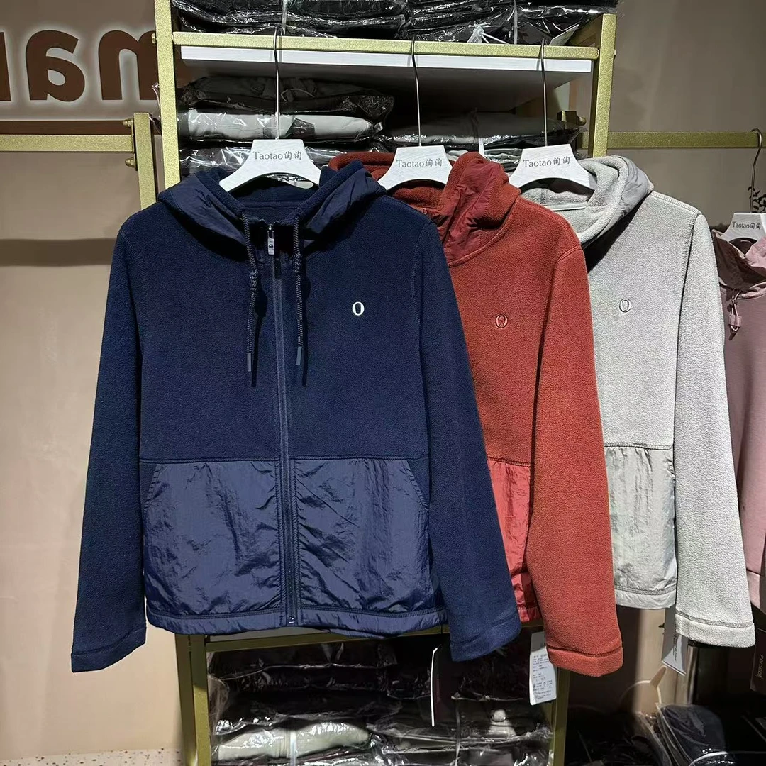 菲玛掂251217正品2025秋季新款时尚休闲连帽显瘦外套女装拼接卫衣