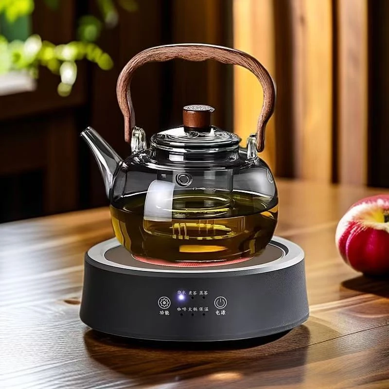 新款煮茶壶电陶炉套装办公家用大容量围炉煮茶器电热炉烧水壶