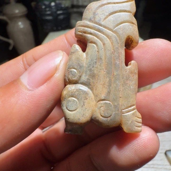 洗***心和田玉（糖玉）未镶嵌挂件