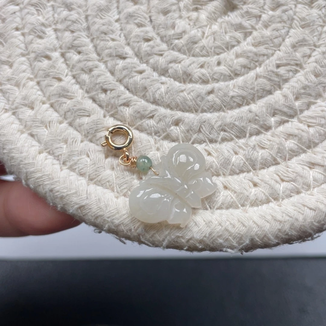 翡翠未镶嵌颈饰天然A货缅甸翡翠