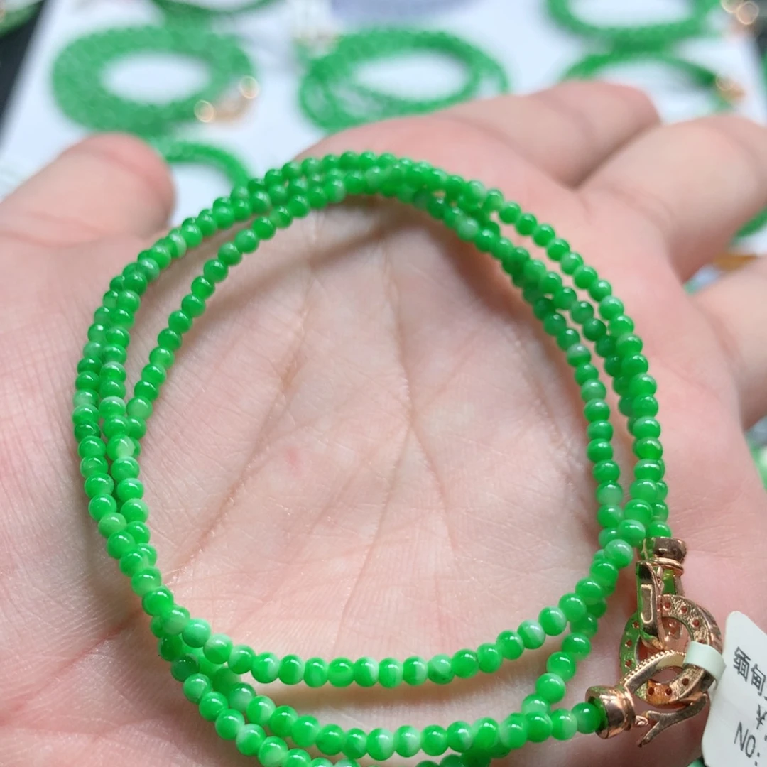 翡翠未镶嵌手链翡翠