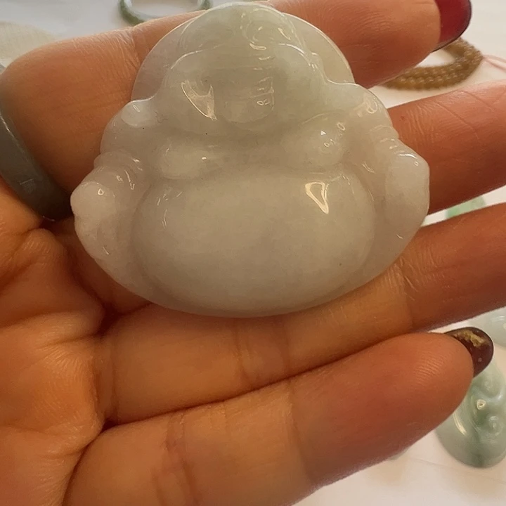 翡翠未镶嵌颈饰翡翠玉佛