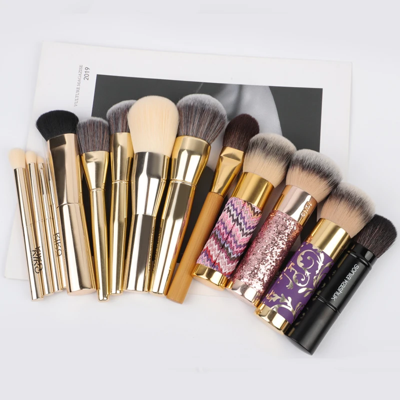 尾单微瑕复古雕花精致工艺柔软贴合面部柔软上妆自然化妆刷