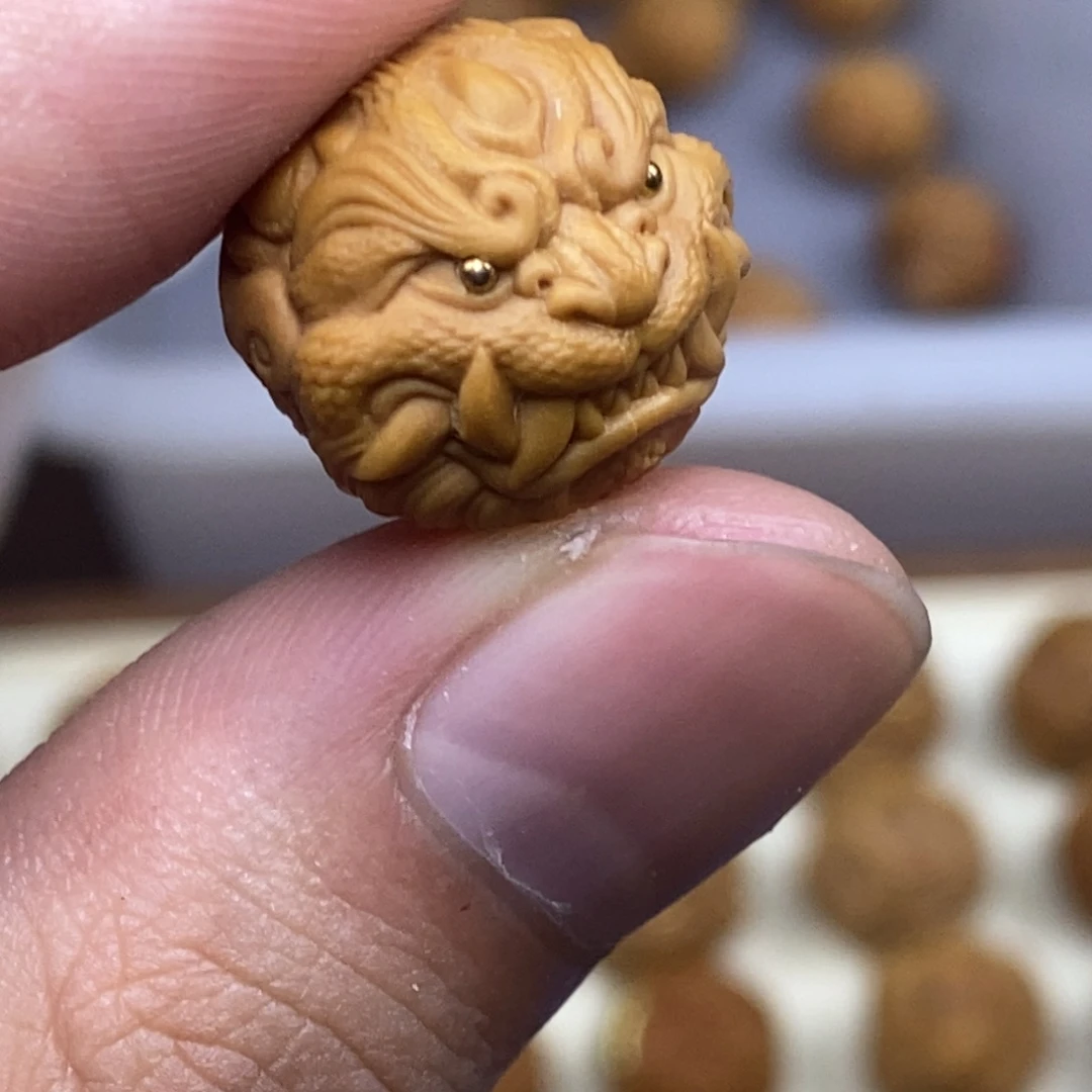 吊坠猴头核桃吞金兽