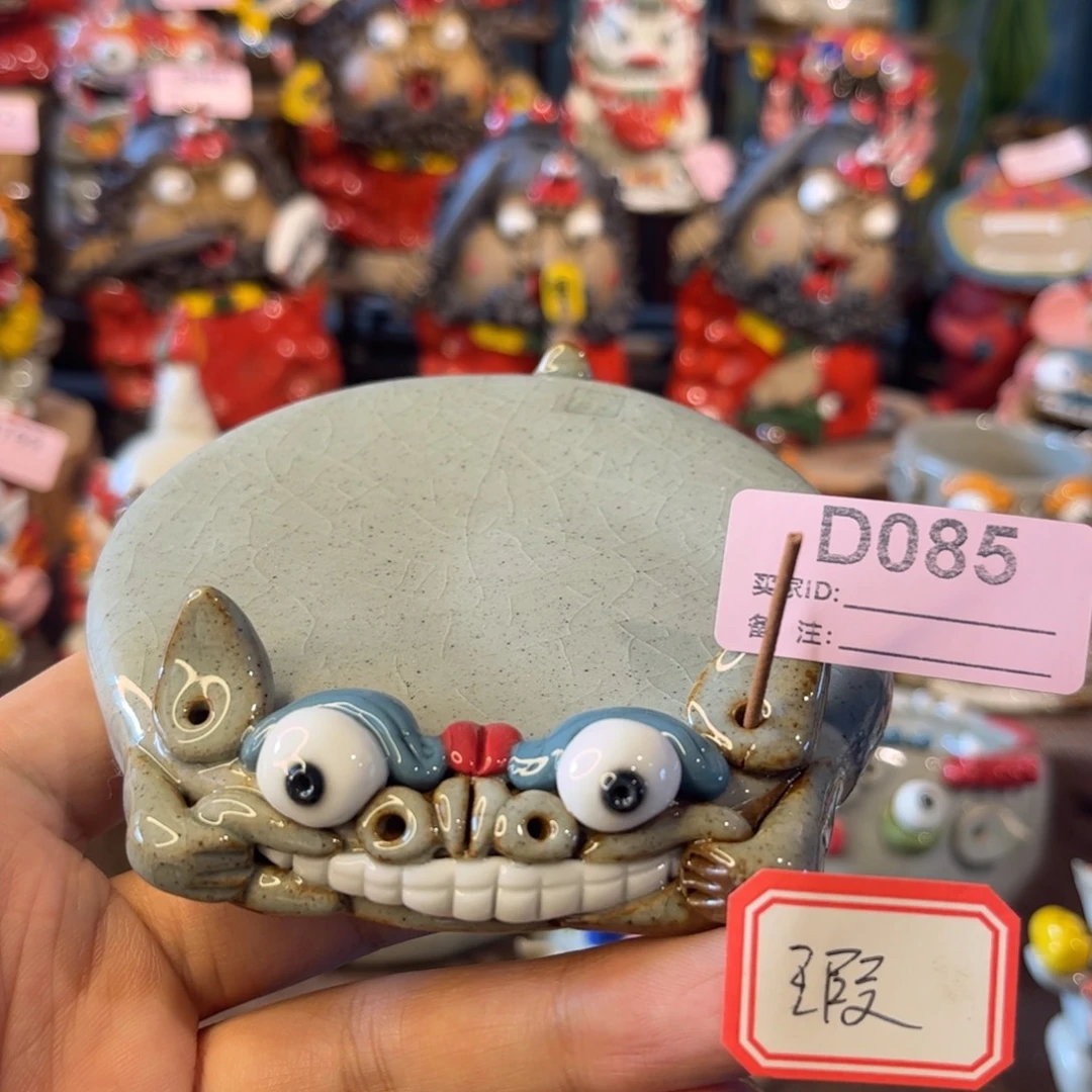 泥塑纯手工茶宠摆件