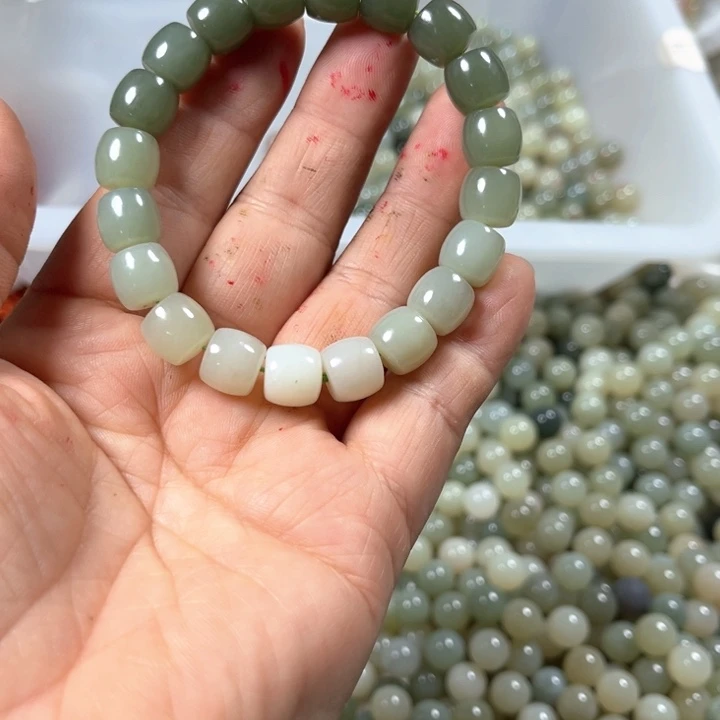和田玉（糖玉）未镶嵌车挂
