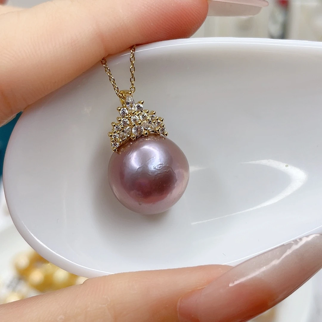 淡水珍珠合金吊坠(赠链)