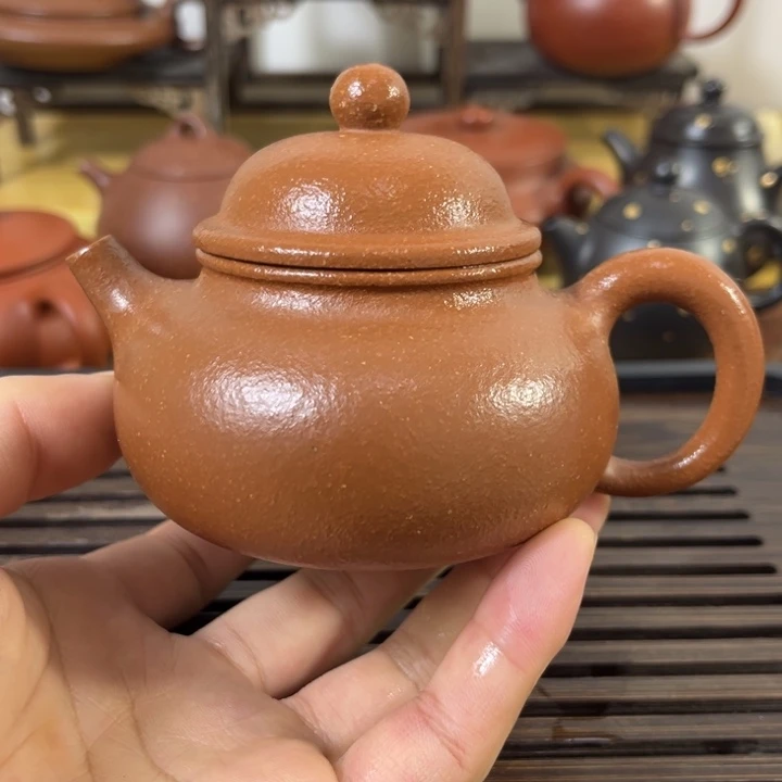 原矿紫砂半手工制作