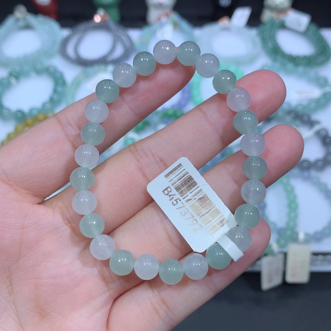 未镶嵌手串翡翠天然