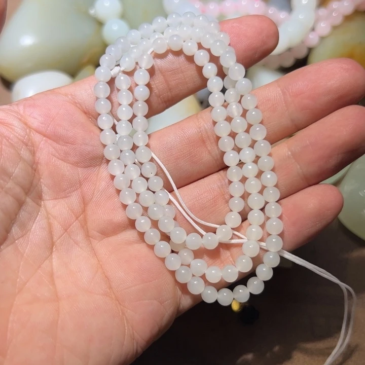 和田玉（糖玉）未镶嵌车挂用****7