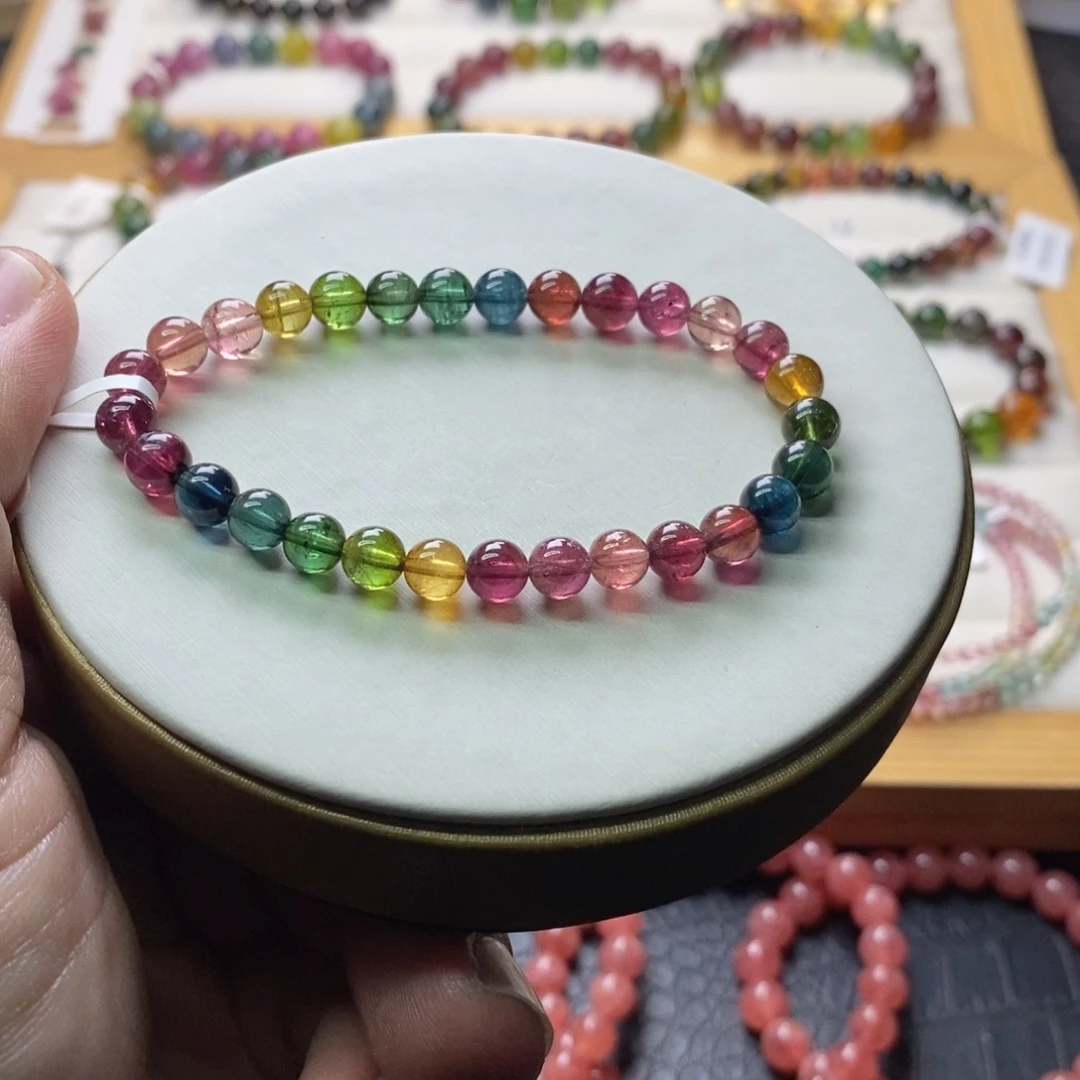 碧玺碧玺手链未镶嵌