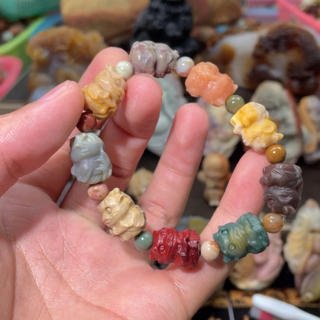 石英质玉未镶嵌手串