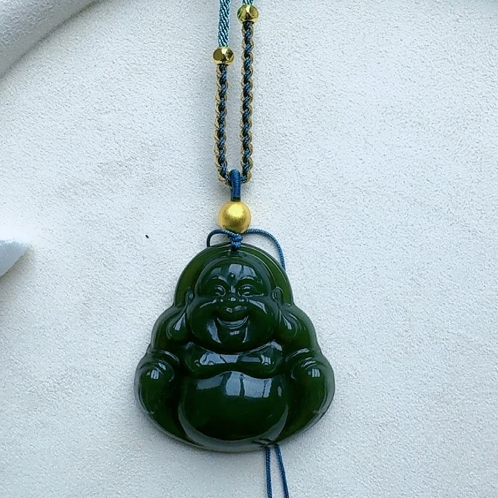 和田玉未镶嵌吊坠(赠链)包容