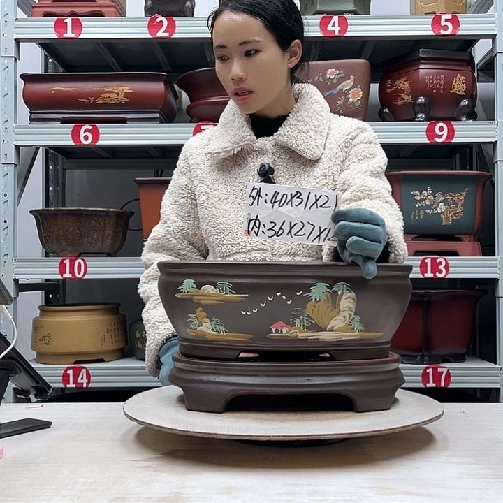 花盆紫砂紫砂花盆