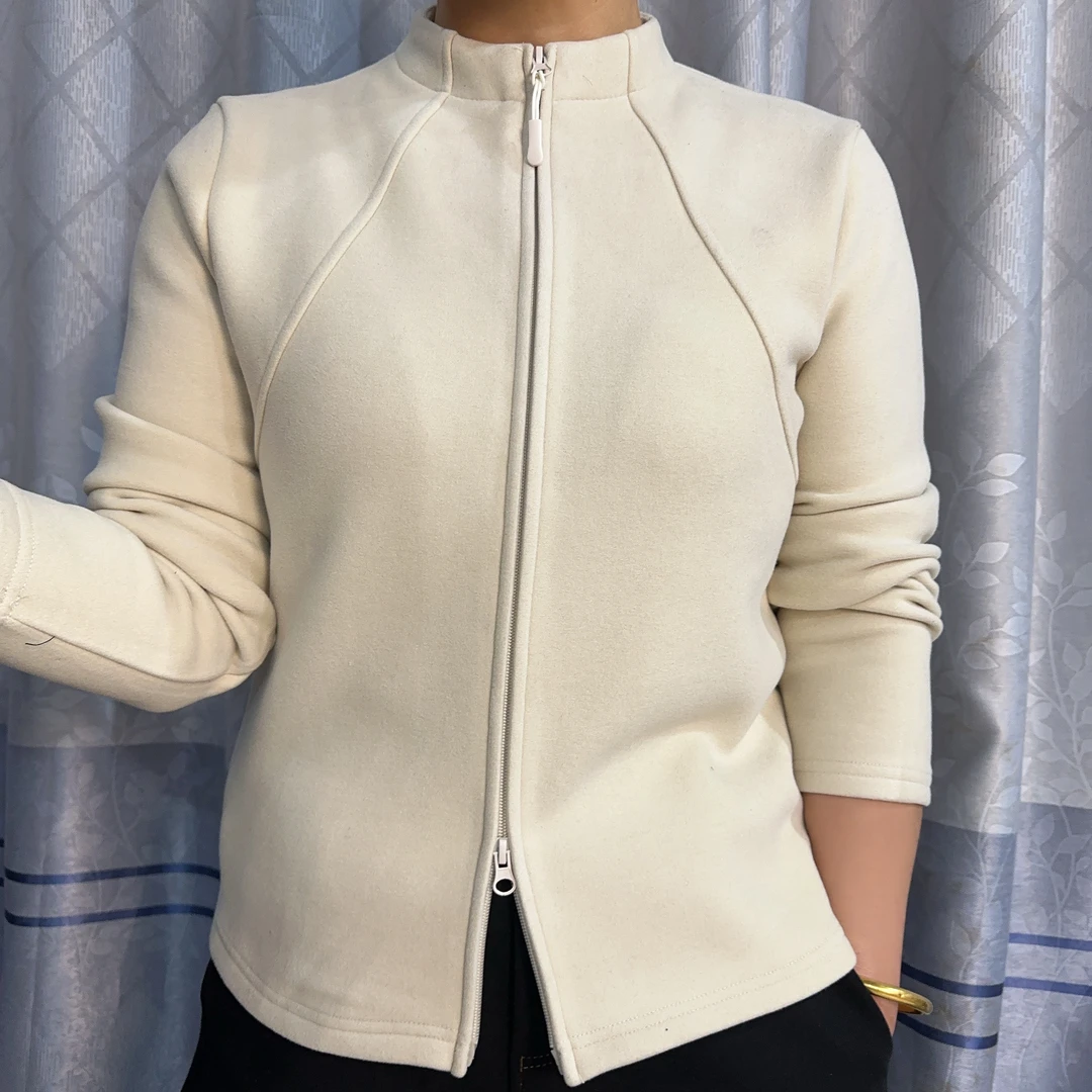 老高推荐  9106双面绒圆领卫衣外套