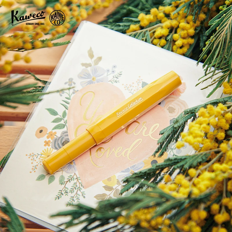 KAWECO  收藏家Collection系列Sport运动款蜜光黄 钢笔