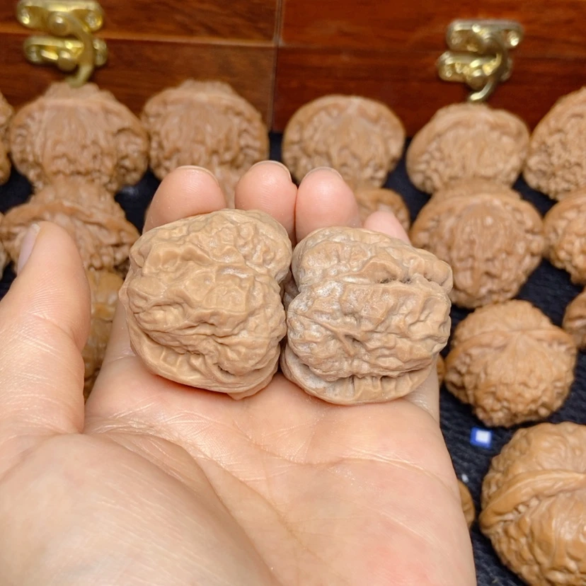 【闪购商品】文玩核桃吊坠陈**⁥蛙蛙37