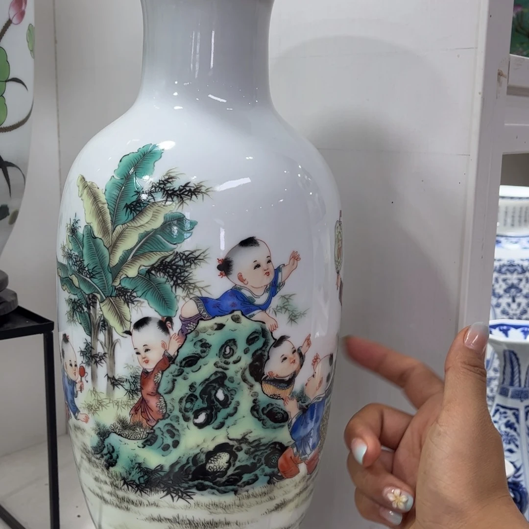 景德镇陶瓷花瓶摆件