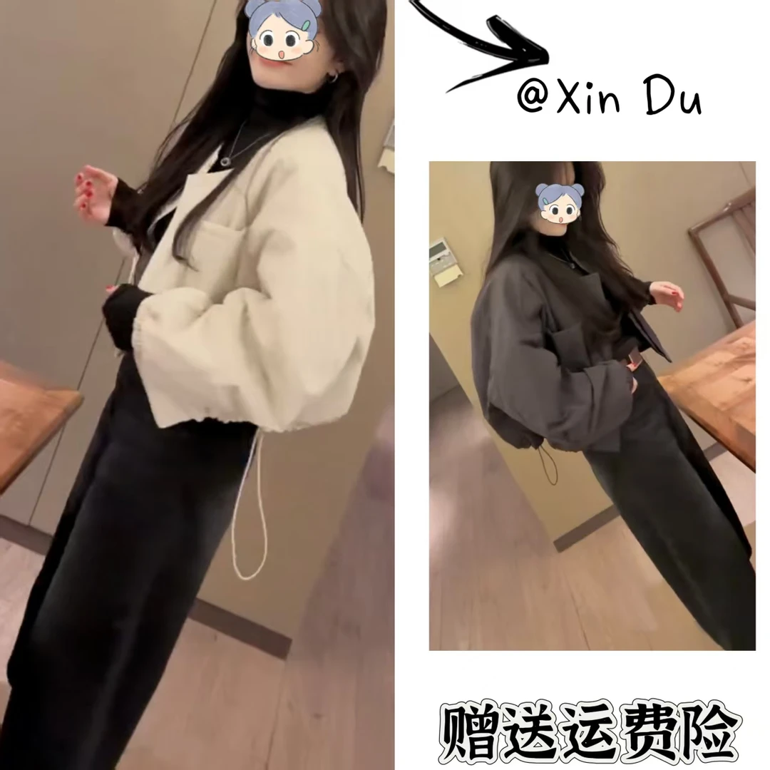 2025秋季新款时尚显瘦气质女士网红洋气两件套百搭款D23239