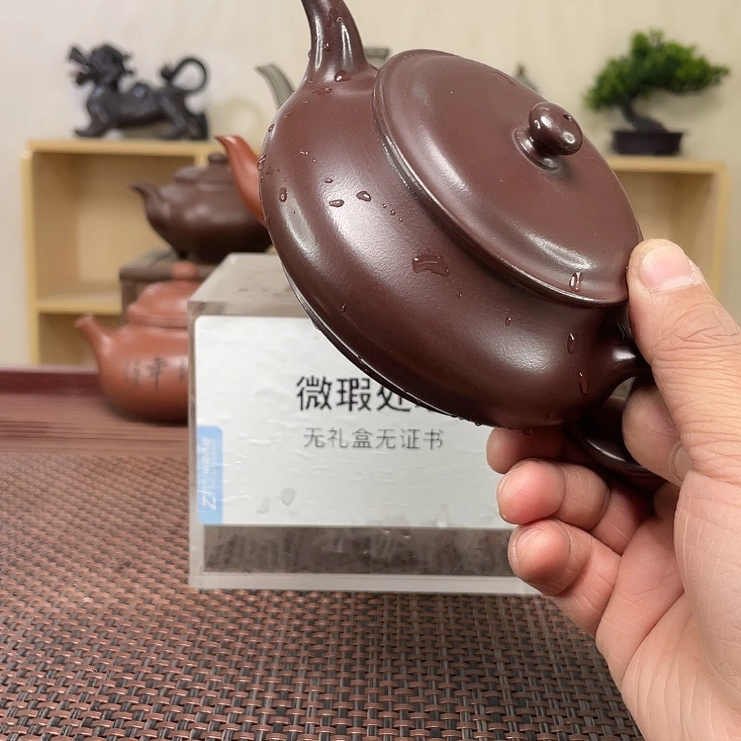 紫砂茶壶程*胜微瑕处理