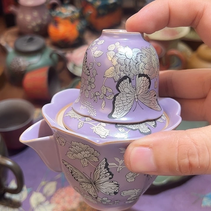 瓷器仙境复古茶器美