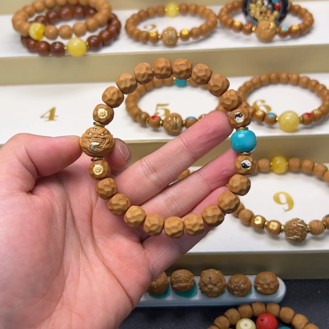 猴头核桃吊坠百香四标单颗10 定制款不退换