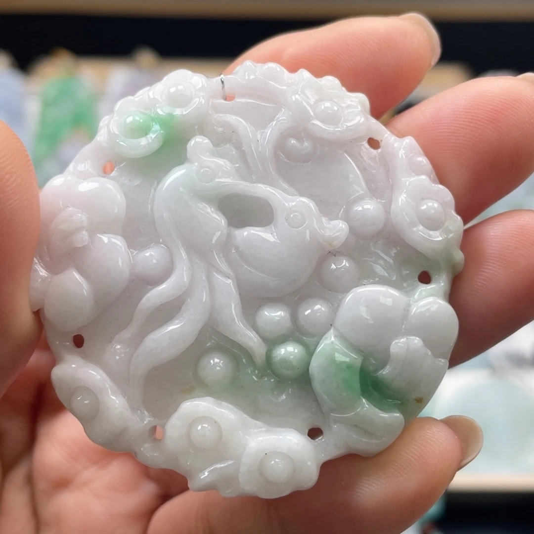 翡翠吊坠(不含链)未镶嵌