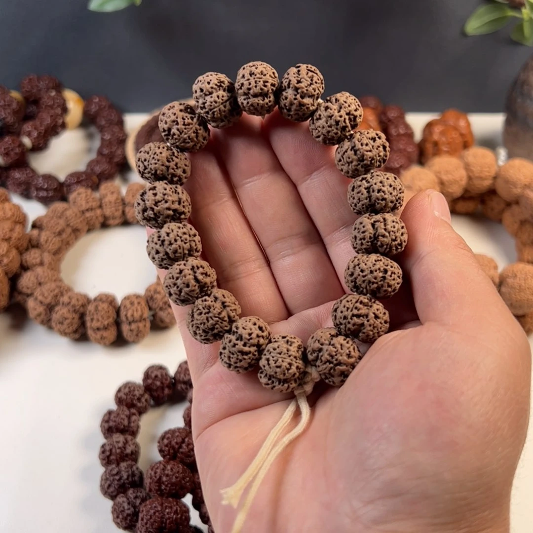 奶***爸金刚菩提手串大胜一号定制17