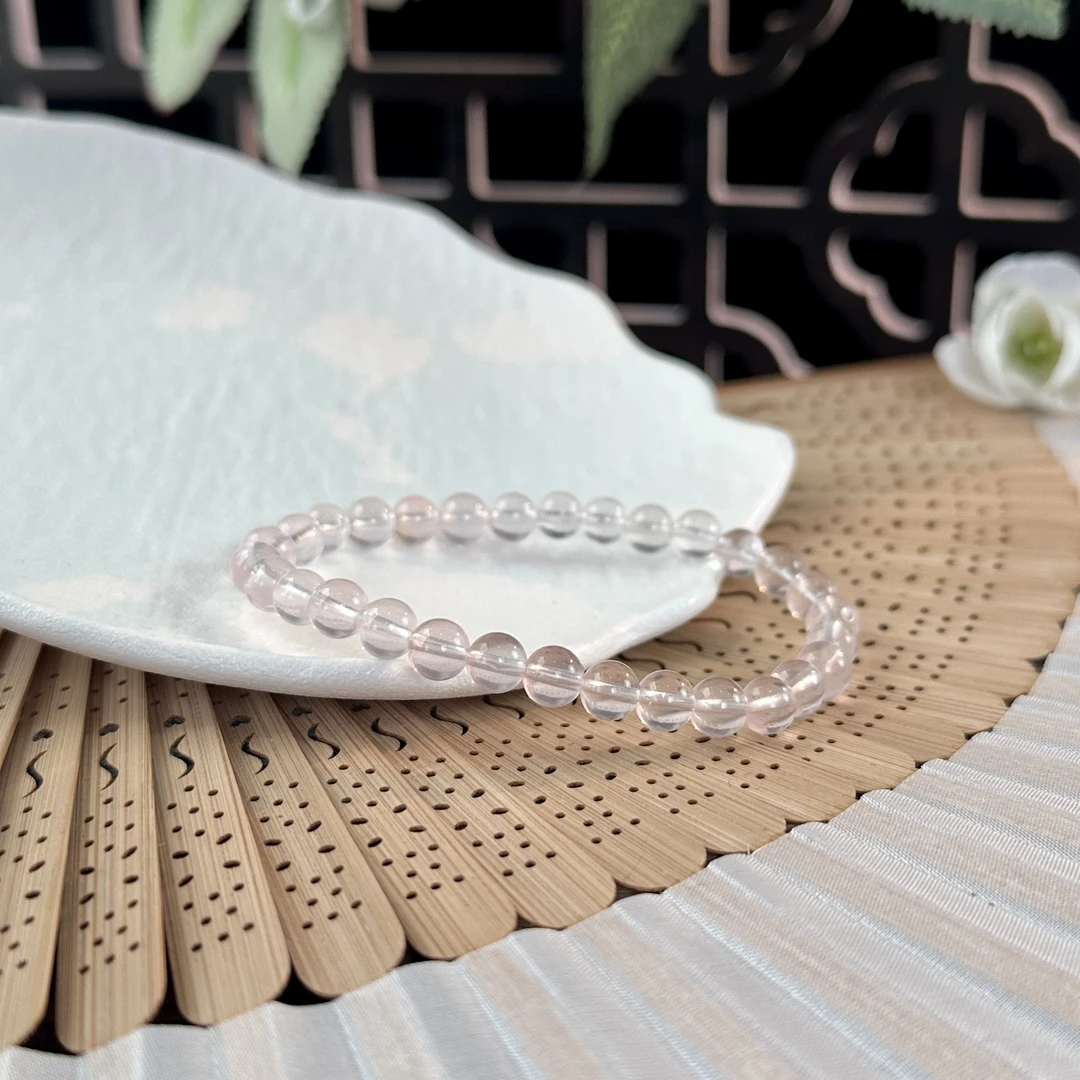 【太阳严选】莫粉单圈手串（天然珠宝多样性发其一）