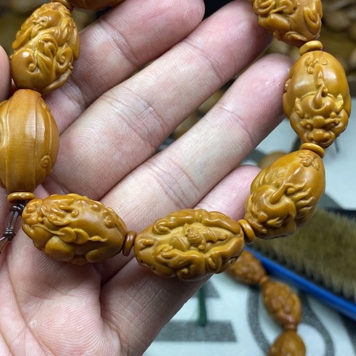 橄榄核手串/手链橄榄核雕工艺手串