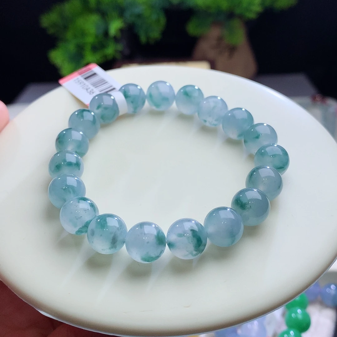 未镶嵌手串翡翠卡10mm