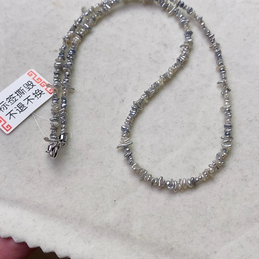 海水珍珠颈饰银S925镶嵌