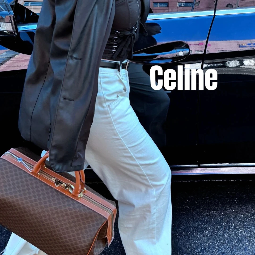 修复品618156/Celine /思琳行李包40配皮换新
