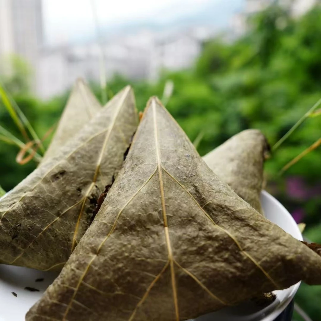 【桐子叶粑粑】重庆特产新鲜桐子叶包粗粮玉米粑粑粗粮麦子粑粑