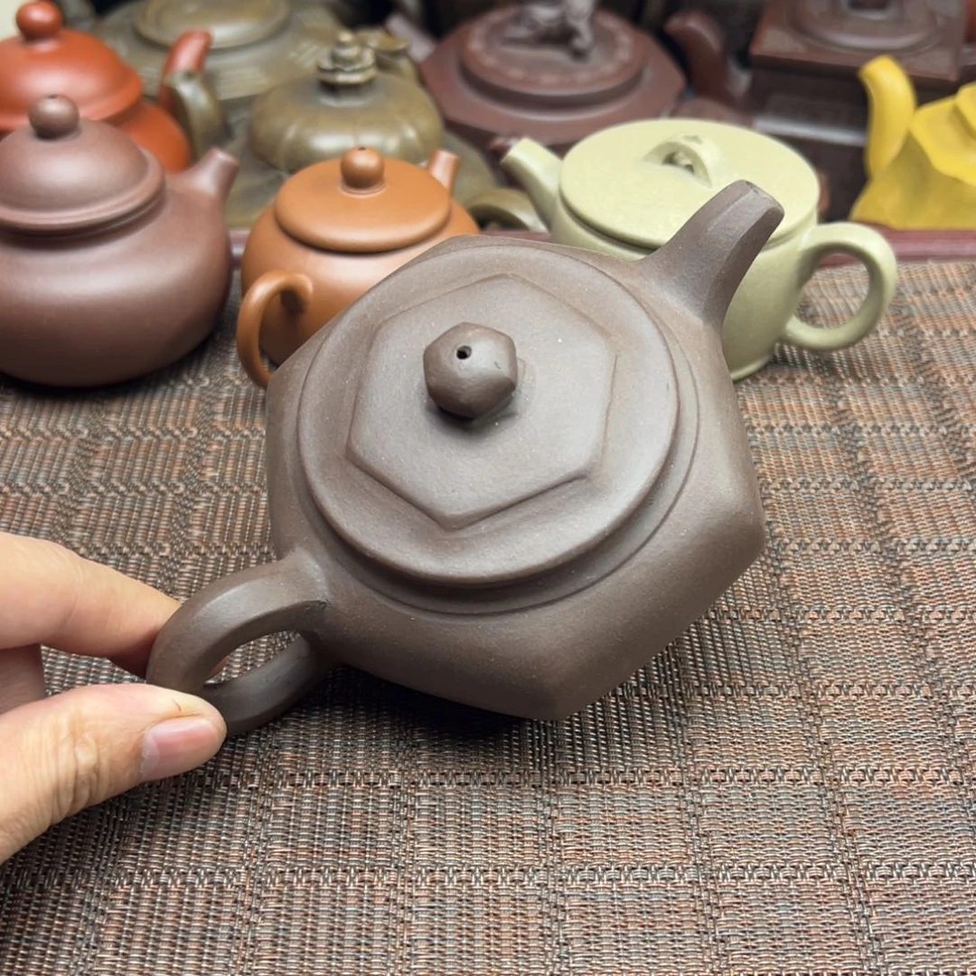 茶壶紫砂宜兴原矿紫砂壶260毫升容量