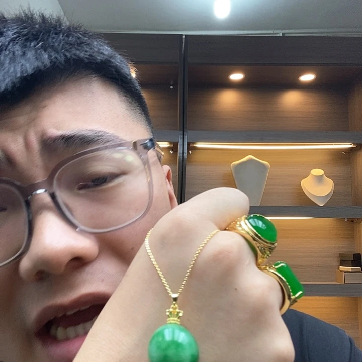 颈饰未镶嵌翡翠高端时尚2.0吊坠单珠