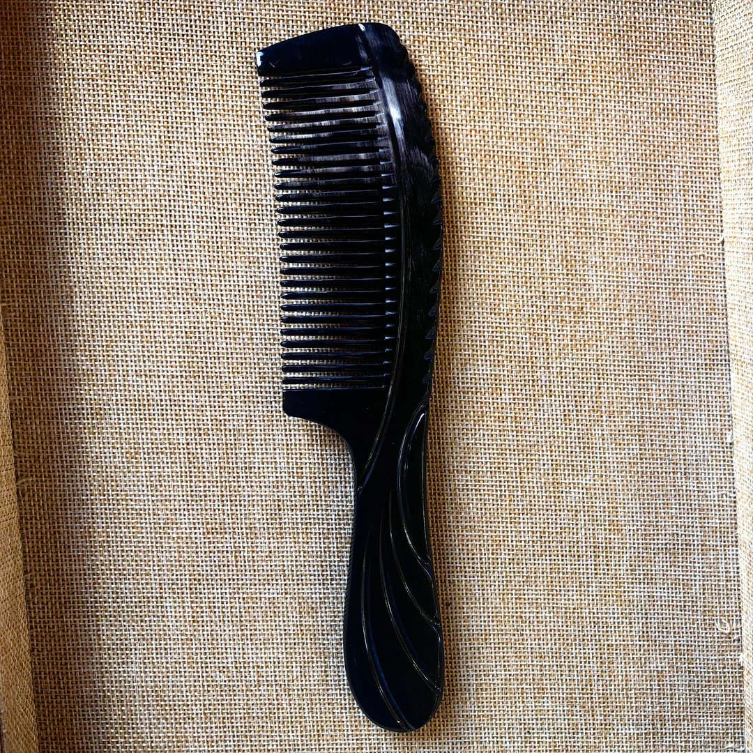 【嘉绒精选】嘉绒姐姐阿娟同款手工藏式花纹梳