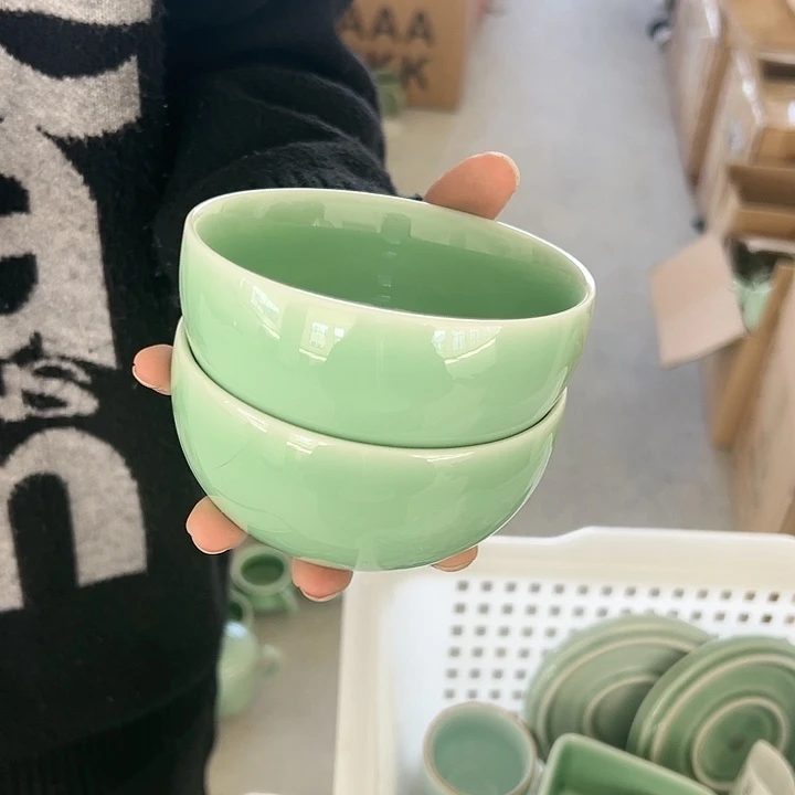 小米茶器龙泉青瓷