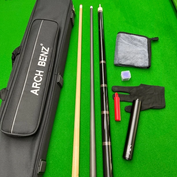 新高版本镶嵌款（光把三）分体台球杆