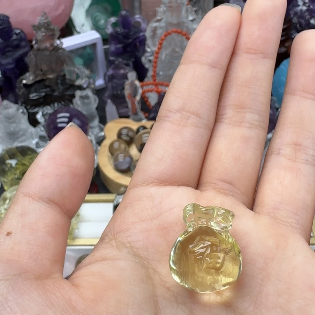 水晶未镶嵌珠宝半成品