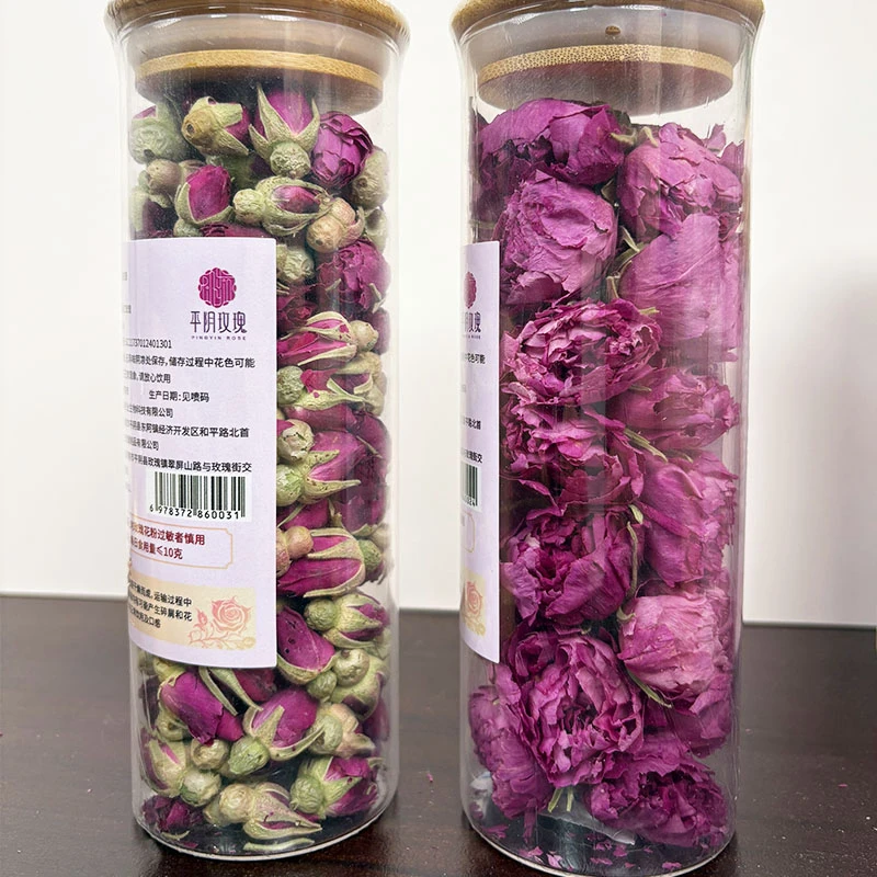 冻干玫瑰花冠冻干玫瑰花蕾套装平阴玫瑰玫瑰花干泡茶