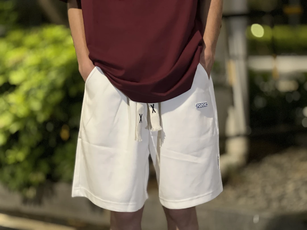 夏季阔腿裤薄款五分裤高腰短裤外穿运动直筒肯豆风