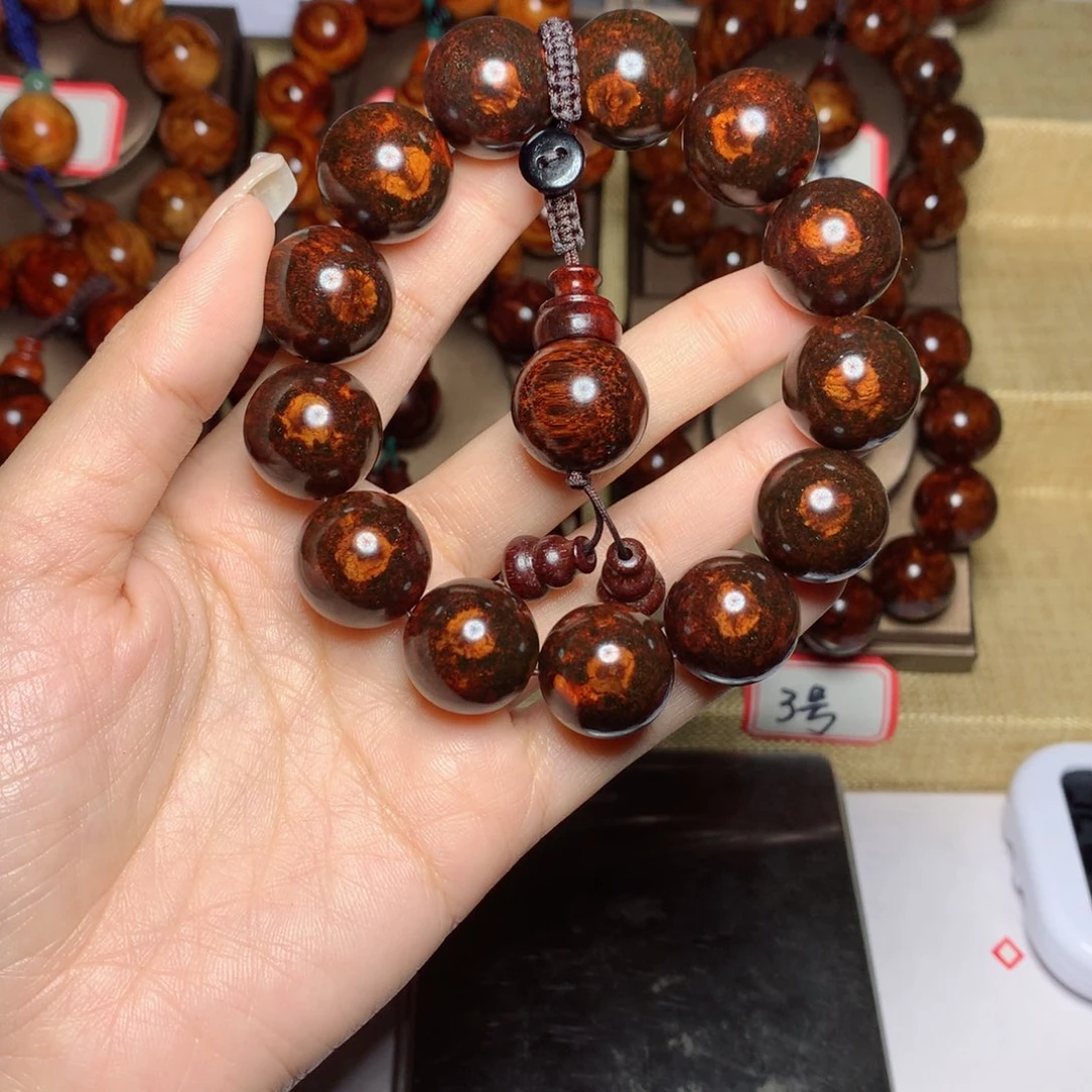 黄花梨/降香黄檀手串/手链景*