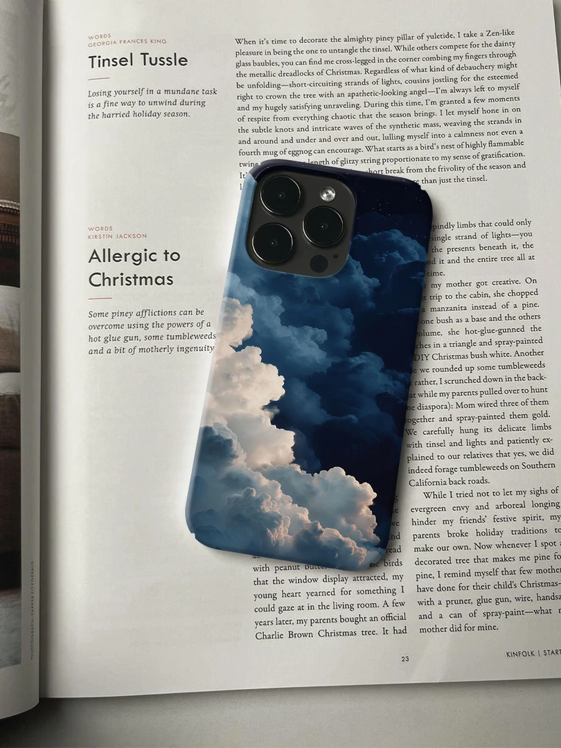 乌云密布手机壳适用于苹果16promax17华为vivo小米oppo等